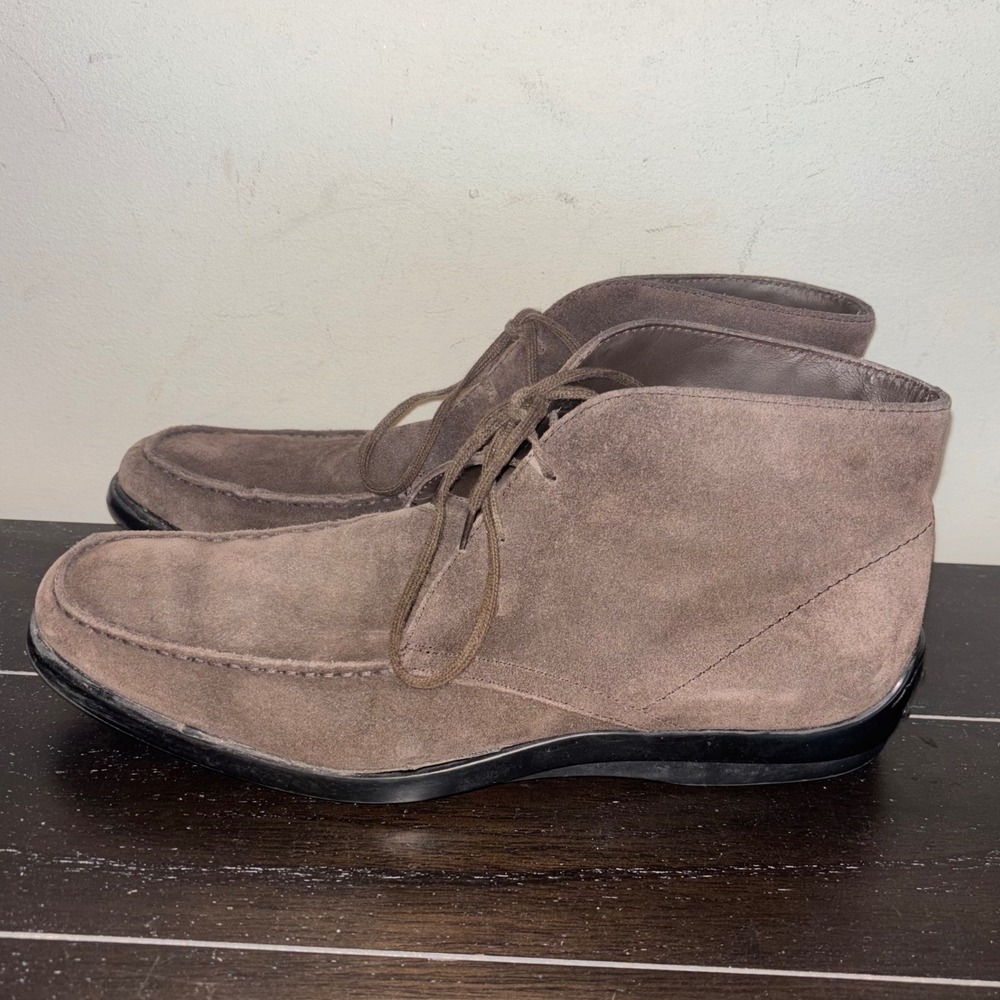 Tods | Mens Size 9.5 US | 42 EU | 8 AUS | Suede Desert Boots | Brown Lace Up